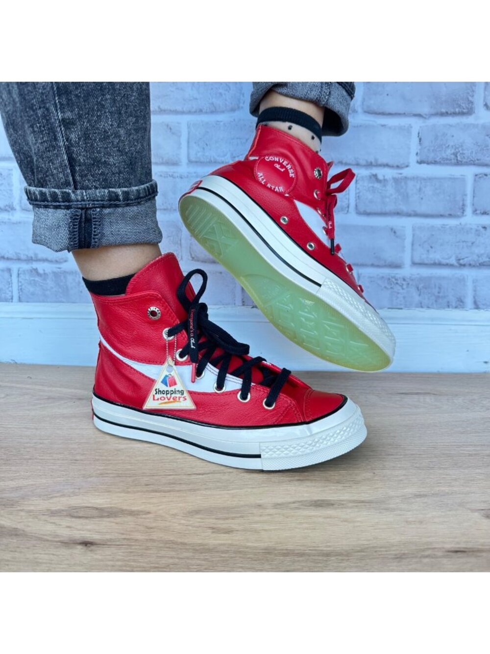 ⭐Coca Cola x Converse Chuck 70 Hi Skateboard Shoes 6 Womens Sneakers Red A17888C